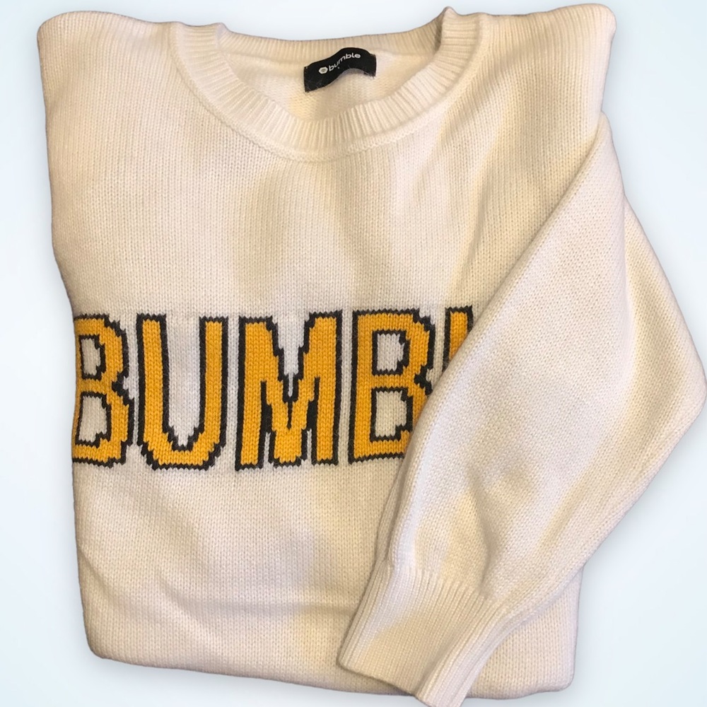 Acrylic BUMBLE Crew Neck Sweater - LG - Picture 6 of 7